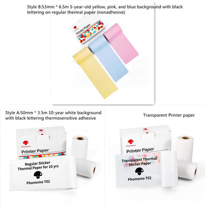 Portable Thermal Label Printer