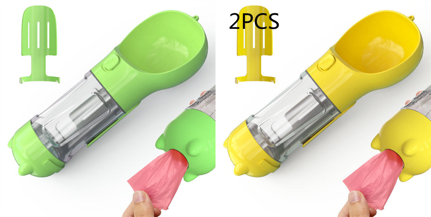 3 In 1 Pet Travel Feeder & Bottle