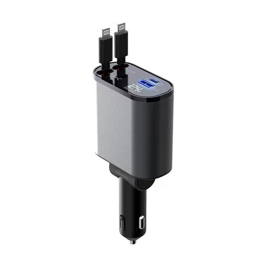 100W Super Fast Charging Car Adapter
