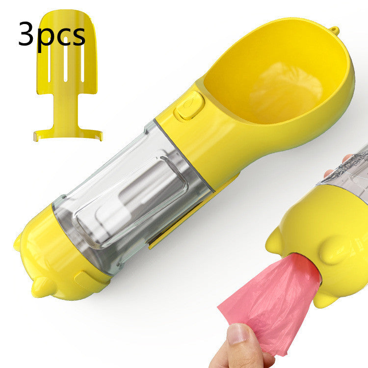 3 In 1 Pet Travel Feeder & Bottle