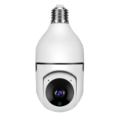 5G WiFi CAMERA 1080P Bulb 4X Zoom Alarm Monitor