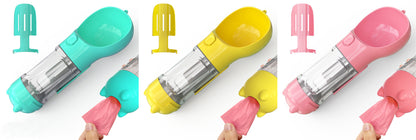 3 In 1 Pet Travel Feeder & Bottle