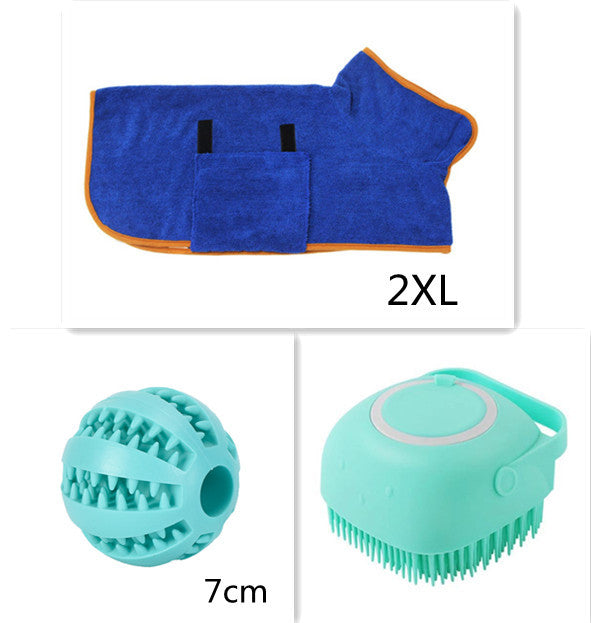 Silicone Bath Massage Gloves for Pets